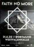 FAITH NO MORE - 2022 - Plakat - In Concert Tour - Poster - Dortmund