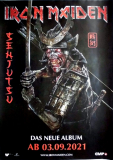 IRON MAIDEN - 2021 - Promotion - Plakat - Senjutsu - Poster