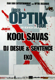 KOOL SAVAS - 2002 - Plakat - In Concert - ber Optik Tour - Poster