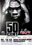 50 CENT - 2007 - Plakat - In Concert - Curtis Tour - Poster - Oberhausen