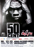 50 CENT - 2007 - Plakat - In Concert - Curtis Tour - Poster - Oberhausen***