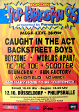 POP EXPLOSION - 1996 - Scooter - Blmchen - Tic Tac Toe - Poster - Dsseldorf