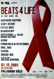 BEATS 4 LIFE  - 2001 - In Concert - Samy Deluxe - Fettes Brot - Poster - Köln