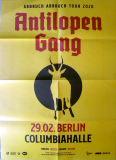 ANTILOPEN GANG  - 2020 - In Concert - Abbruch Abbruch Tour - Poster - Berlin