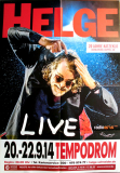 SCHNEIDER, HELGE - 2014 - Plakat - Live In Concert - Tour - Poster - Berlin