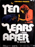 TEN YEARS AFTER - 1972 - Plakat - In Concert Tour - Poster - München