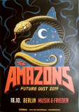 AMAZONS, THE - 2019 - Plakat - In Concert - Future Dust Tour - Poster - Berlin