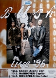 BUSH - 1996 - Plakat - In Concert - Razorblade Suitcase Tour - Poster A