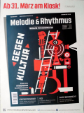 MELODIE & RHYTHMUS - 2017 - Promotion - Magazin für Gegenkultur - Poster