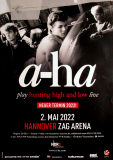 A-HA - 2022 - In Concert - Hunting High and Low Tour - Poster - Hannover