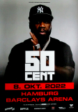 50 CENT - 2022 - Plakat - In Concert Tour - Poster - Hamburg