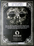 MAIDEN UNIDED - 2014 - Iron Maiden - Within Temptation - Poster - Dsseldorf