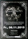 MAIDEN UNIDED - 2015 - Iron Maiden - Within Temptation - Poster - Dsseldorf