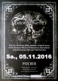 MAIDEN UNIDED - 2016 - Iron Maiden - Within Temptation - Poster - Dsseldorf