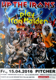 UP THE IRONS - 2016 - Tribute to Iron Maiden - In Concert - Poster - Dsseldorf