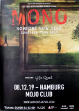 MONO - 2019 - In Concert - Nowhere Now Here Tour - Poster - Hamburg