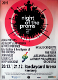 NIGHT OF THE PROMS - 2019 - Alan Parsons - John Miles - Poster - Hamburg