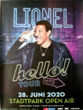 RICHIE, LIONEL - COMMODORES - 2020 - Concert - Hello Tour - Poster - Hamburg