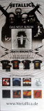 METALLICA - 2008 - Promotion - Plakat - Death Magnetic - Poster - 80x200 cm.