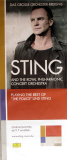 STING - 2010 - Promotion - Plakat - Symphonicities - Poster - 80x200 cm.
