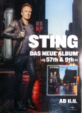 STING - 2016 - Promotion - Plakat - 57th & 9th - Poster
