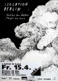 ISOLATION BERLIN - 2016 - In Concert - Und Aus Den Wolken... Tour - Poster