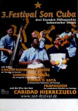 FESTIVAL SON CUBA - 2003 - In Concert - Cespedes - Hierrezuelo - Kuba - Poster