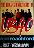 UB 40 - 1994 - Konzertplakat - Roachford - Concert - Tourposter - Kln