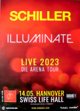 SCHILLER - 2023 - Plakat - In Concert - Illuminate Arena Tour - Poster - Hannover
