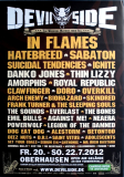 DEVIL SIDE FESTIVAL - 2012 - In Flames - Powerwolf - Sabaton - Poster