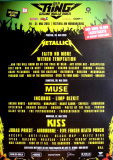 DER RING - 2015 - Metallica - Muse - Kiss - Incubus - Judas Priest - Poster