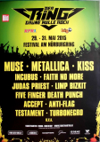 DER RING - 2015 - Metallica - Muse - Kiss - Limp Bizkit - Judas Priest - Poster