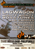 DECONSTRUCTION - 2002 - Lagwagon - Mighty Mighty Bosstones - Poster - Dsseldorf