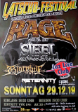 LATSCHO FESTIVAL - 2019 - Concert - Rage - Steel Engraved - Poster - Andernach