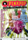 PINK POP - 2006 - Red Hot Chili Peppers - Tool - Placebo - Editors - Poster