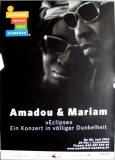 AMADOU & MARIAM - 2014 - Live In Concert Tour - Poster - Hamburg