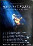 ANDERSON, MATT - 2022 - Plakat - Live In Concert Tour - Poster