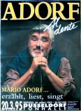 ADORF, MARIO - 1995 - Live In Concert - Al dente Tour - Poster - Dsseldorf