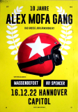 ALEX MOFA GANG - 2022 - Massendefekt - Live In Concert Tour - Poster - Hannover