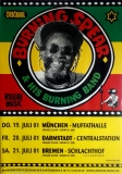 BURNING SPEAR - 2001 - Plakat - Live In Concert Tour - Poster