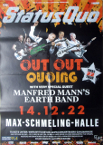 STATUS QUO - 2022 - Live In Concert Tour - Poster - Berlin - SIGNED!!