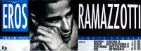 RAMAZZOTTI, EROS - 1993 - Live In Concert - Tutte Storie Tour - Poster
