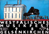 WDR - 1986 - Westflisches Musikfest - Edelmann - In Concert - Hrfunk - Poster