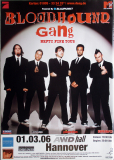 BLOODHOND GANG - 2006 - In Concert - Hefty Fine Tour - Poster - Hannover