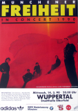 MNCHENER FREIHEIT - 1990 - Plakat - In Concert Tour - Poster - Wuppertal