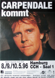 CARPENDALE, HOWARD - 1996 - In Concert - ..kommt Tour - Poster - Hamburg