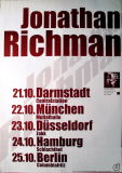 RICHMAN, JONATHAN - 2001 - In Concert - Her Mystery Not Of High… Tour - Poster