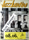 JAZZKANTINE - 1996 - Live in Concert - Heiss & Fettig Tour - Krefeld