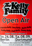 KELLY FAMILY - 2007 - Plakat - Live In Concert - Open Air Tour - Poster - Berlin