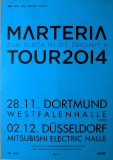 MATERIA - 2014 - Live In Concert - Zum Glck In Die... Tour - Poster - Dortmund